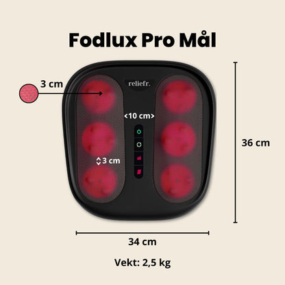 Fodlux Pro – masażer stóp na ból pięt i stóp