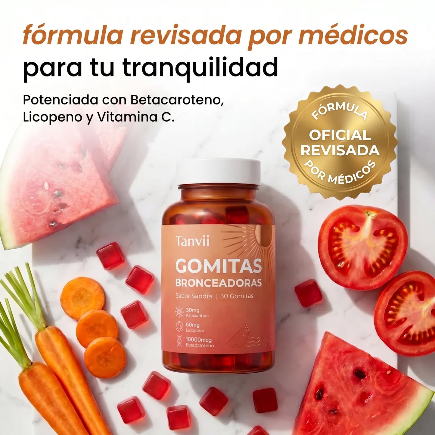 Tanvii™ Gummies Bronceadores