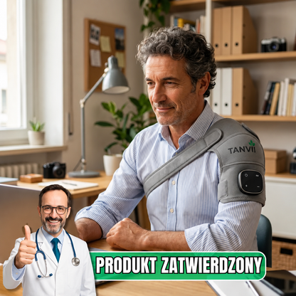 ThermaPulse® Rozgrzewająca opaska masująca na bark