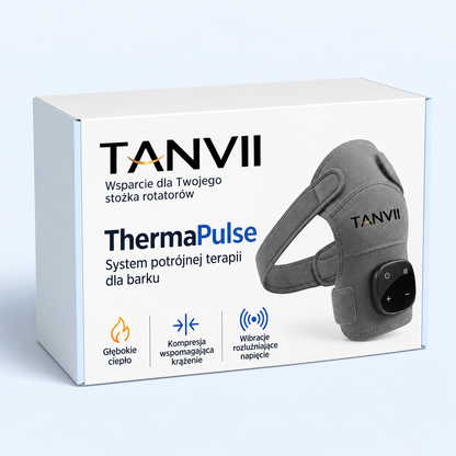ThermaPulse® Rozgrzewająca opaska masująca na bark