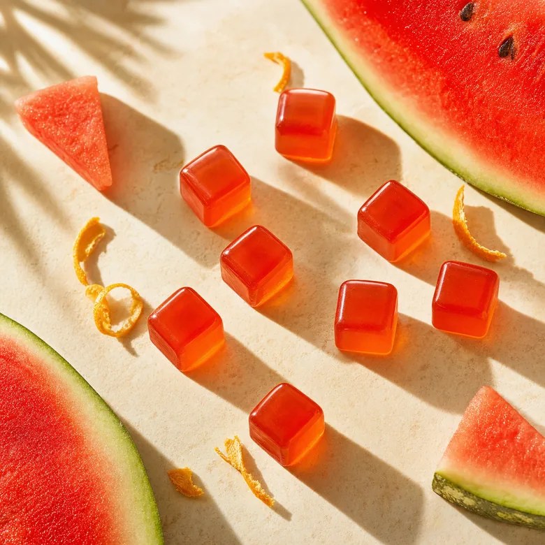Gummies bronceadores sabor sandía